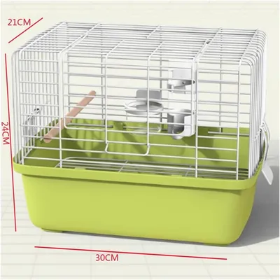 MCBOSON cage métallique grande horizontale pour oiseaux MCBOSON cage métallique grande horizontale pour oiseaux