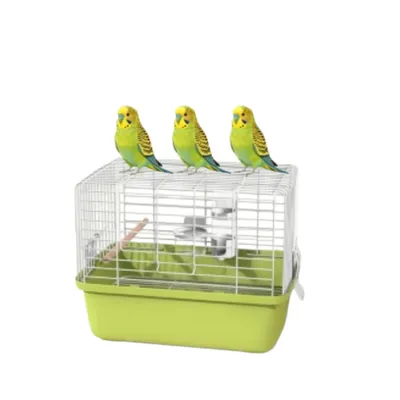 MCBOSON cage métallique grande horizontale pour oiseaux MCBOSON cage métallique grande horizontale pour oiseaux