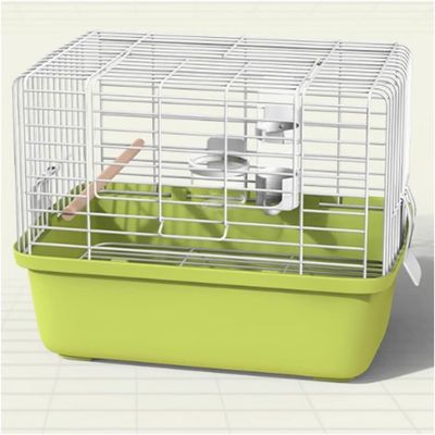 MCBOSON cage métallique grande horizontale pour oiseaux
