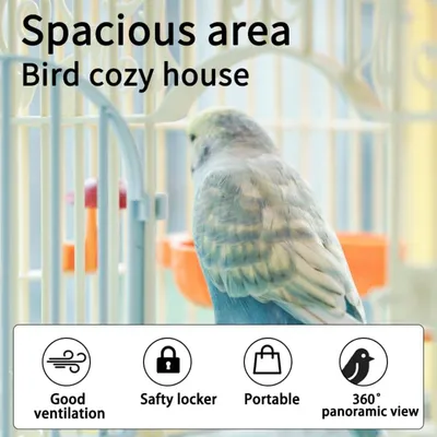 MCBOSON Cage à Oiseaux Pliable MCBOSON Cage à Oiseaux Pliable