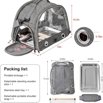 MCBOSON Sac Transport Oiseaux MCBOSON Sac Transport Oiseaux