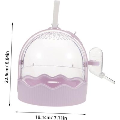 PetTribes - Cage de Transport pour Petit Animal avec Bouteille d'Eau