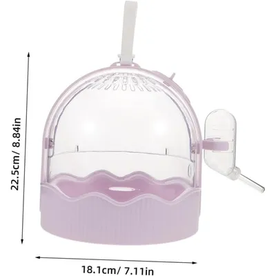 PetTribes - Cage de Transport pour Petit Animal avec Bouteille d'Eau