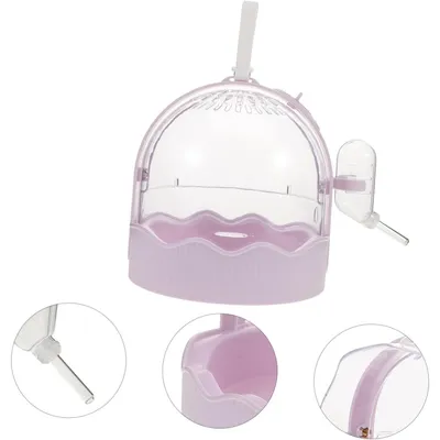 PetTribes - Cage de Transport pour Petit Animal avec Bouteille d'Eau