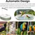MCBOSON Baignoire Automatique Intérieure Oiseaux Moyens Conures Perroquets
