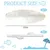 ZooVenture Os Seiche Oiseaux - Naturel, Calcium, 4 Pièces ZooVenture Os Seiche Oiseaux - Naturel, Calcium, 4 Pièces
