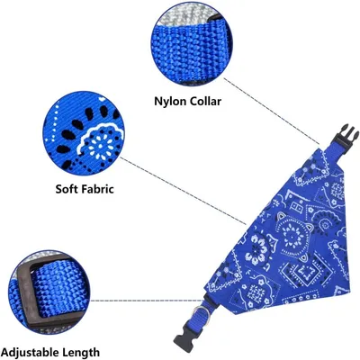 PetTribes Bandana Chat/Chien S | Fleur Boho Réversible (25-42cm) PetTribes Bandana Chat/Chien S | Fleur Boho Réversible (25-42cm)