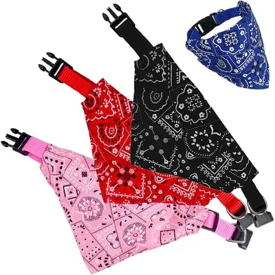 PetTribes Bandana Chat/Chien S | Fleur Boho Réversible (25-42cm) PetTribes Bandana Chat/Chien S | Fleur Boho Réversible (25-42cm)