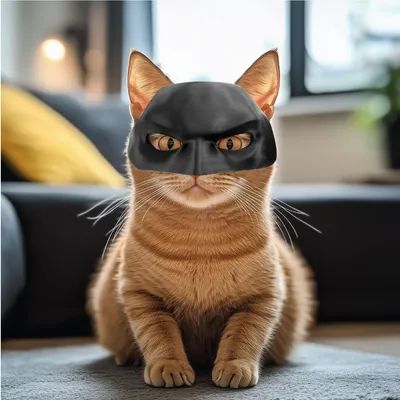 PetTribes Masque Chat Chauve-Souris, silicone doux PetTribes Masque Chat Chauve-Souris, silicone doux