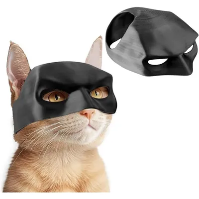 PetTribes Masque Chat Chauve-Souris, silicone doux PetTribes Masque Chat Chauve-Souris, silicone doux