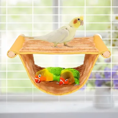 FurryFusion Hamac pour perroquet démontable
