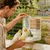MCBOSON Distributeur d'Eau Automatique Anti-Goutte avec Perchoir pour Cage