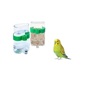 MCBOSON Lot de 2 (Auto) Mangeoires Abreuvoirs Oiseaux