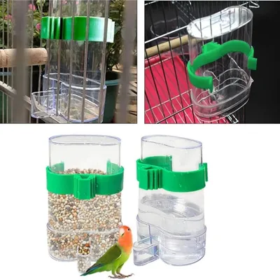 MCBOSON Lot de 2 (Auto) Mangeoires Abreuvoirs Oiseaux