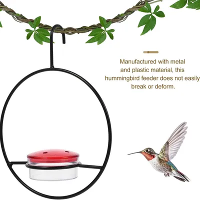 MCBOSON Mangeoire à Colibris Suspendue en Métal Extérieur