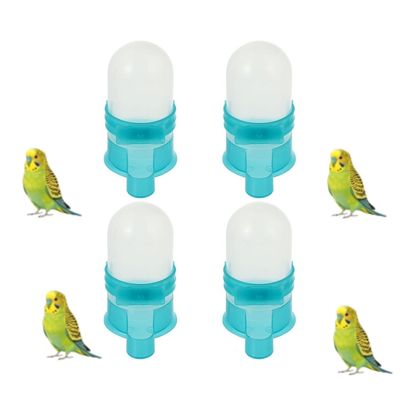 MCBOSON Lot de 4 Abreuvoirs Automatiques Pigeons 500ML PP Transparent