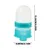 MCBOSON Lot de 4 Abreuvoirs Automatiques Pigeons 500ML PP Transparent
