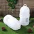 MCBOSON Lot de 2 Distributeurs d'Eau 1L Plastique Blanc pour Oiseaux