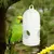 MCBOSON Lot de 2 Distributeurs d'Eau 1L Plastique Blanc pour Oiseaux