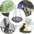 MCBOSON Abreuvoir & bain oiseaux décoration jardin terrasse intérieur