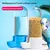 MCBOSON Lot de 2 Distributeurs Automatique Eau/Nourriture pour Oiseaux