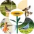 MCBOSON Mangeoire à Oiseaux Extérieure en Forme de Tournesol