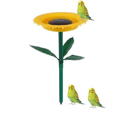 MCBOSON Mangeoire à Oiseaux Extérieure en Forme de Tournesol