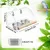 MCBOSON Ensemble de Gamelles pour Perroquets Acier Inoxydable + Bois