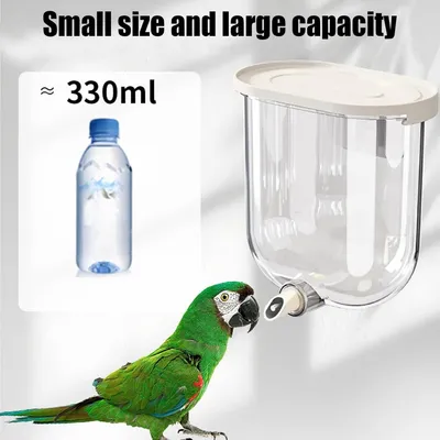 MCBOSON Mangeoire eau oiseaux 330ml