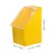 MCBOSON Lot de 2 Mangeoires Suspendues pour Pigeons Plastique Jaune