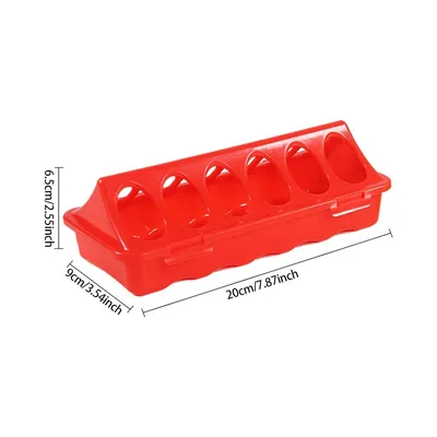 MCBOSON Lot de 2 Mangeoires Poussins