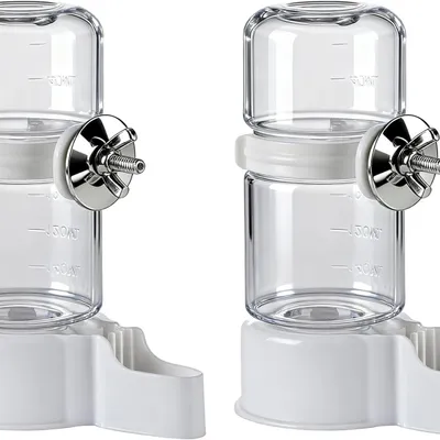 MCBOSON Lot de 2 Abreuvoirs Automatiques Perruches Canaris