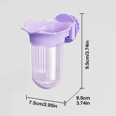 MCBOSON Bols Amovibles Mangeoire/Abreuvoir avec Pince pour Cage d'Oiseaux