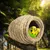MCBOSON Nid d'Oiseau en Paille Naturelle Artisanale