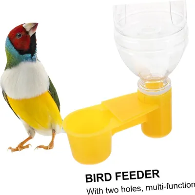 MCBOSON Lot de 10 Gobelets à Eau pour Oiseaux