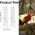 MCBOSON Lot de 2 Distributeurs Automatique Oiseaux