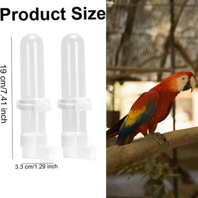 MCBOSON Lot de 2 Distributeurs Automatique Oiseaux