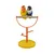 MCBOSON Support Perchoir Oiseau Bois Portable Résistant