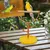 MCBOSON Support Perchoir Oiseau Bois Portable Résistant