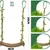 ZooVenture Balançoire Perchoir Perroquet - Bois, 18cm, 20cm