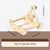 HausPets Perchoir Bateau Pirate en bois pour petits oiseaux