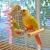 HausPets Échelle en bois 1.5cm pour oiseaux & petits animaux