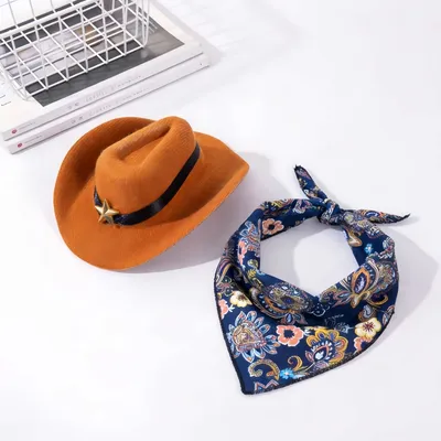 FurryFusion Katzen-Cowboyhut + Schal FurryFusion Katzen-Cowboyhut + Schal