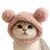 ZooVenture Serre-Tête Ours Rose - Peluche, Taille 13,7 cm ZooVenture Serre-Tête Ours Rose - Peluche, Taille 13,7 cm