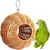 Niche en Bois Perroquet PetTribes - Aire de Nidification Petits Oiseaux