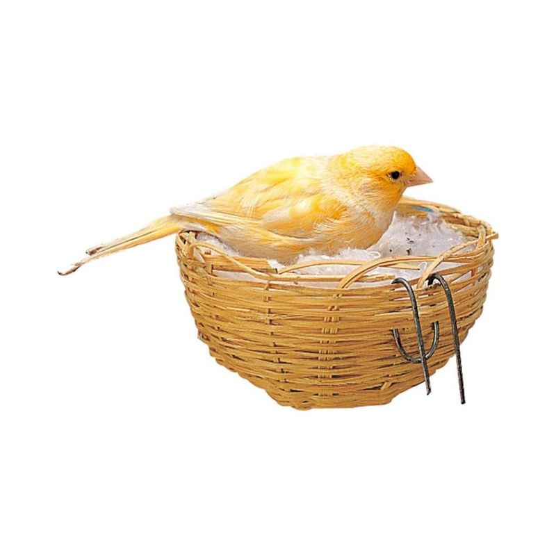 MCBOSON Weidenvogelhaus für Vogelkäfige