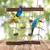 HausPets Hamac à échelle en bois pour oiseaux