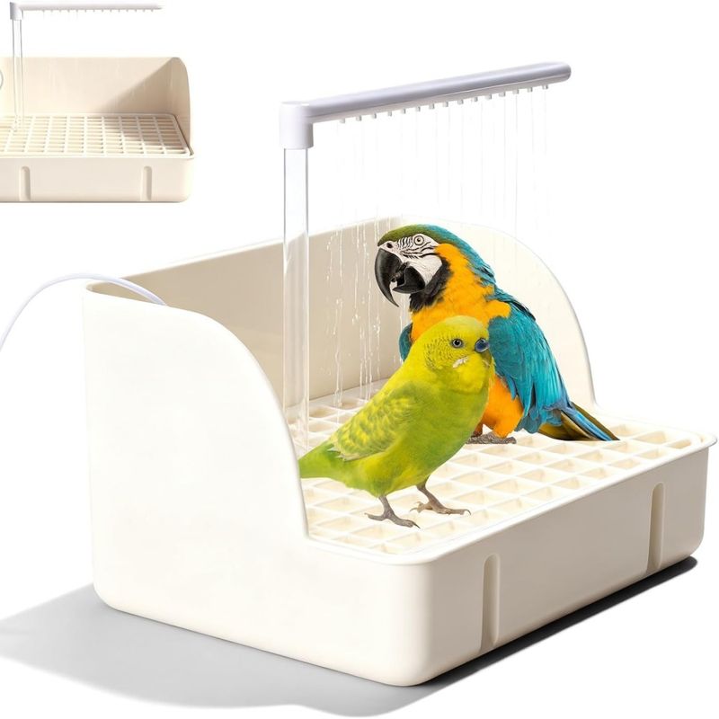 MCBOSON Douche pour Oiseaux