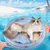 HausPets Matelas d'eau pour chats rayon 65 cm
