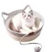 FurryFusion Katzenbett aus Rattan